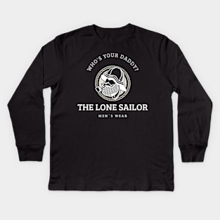 sailor tee Kids Long Sleeve T-Shirt